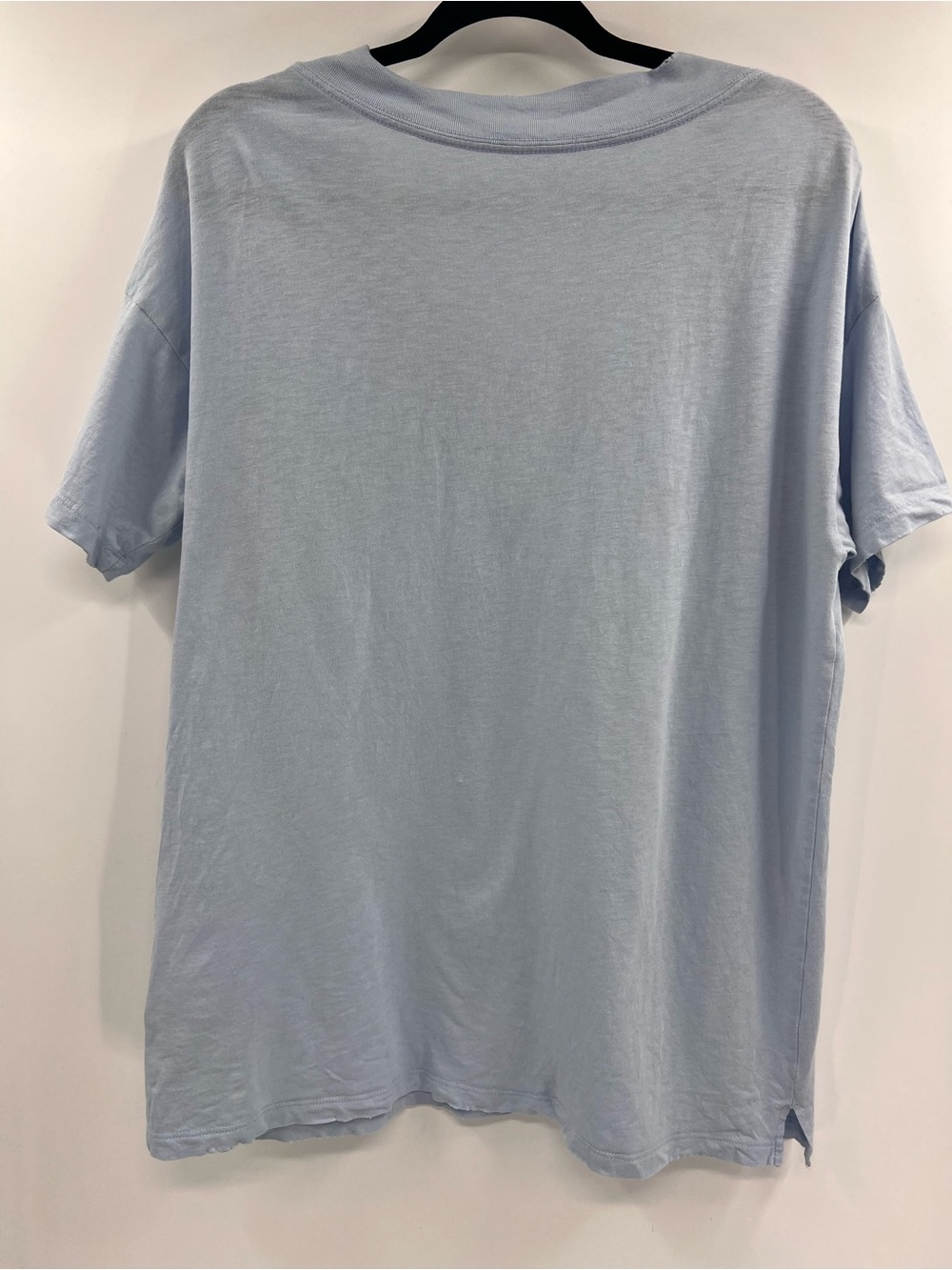 Aerie Oversized V-Neck T-Shirt – Ice Blue – XS - Picture 7 of 7